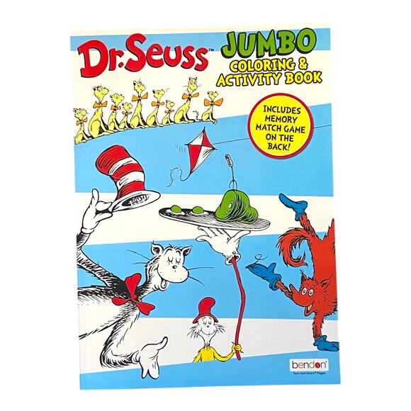 Dr. Seuss Activity Set | Flash Cards, Coloring Books & Stickers | Learning Fun - Picture 6 of 7